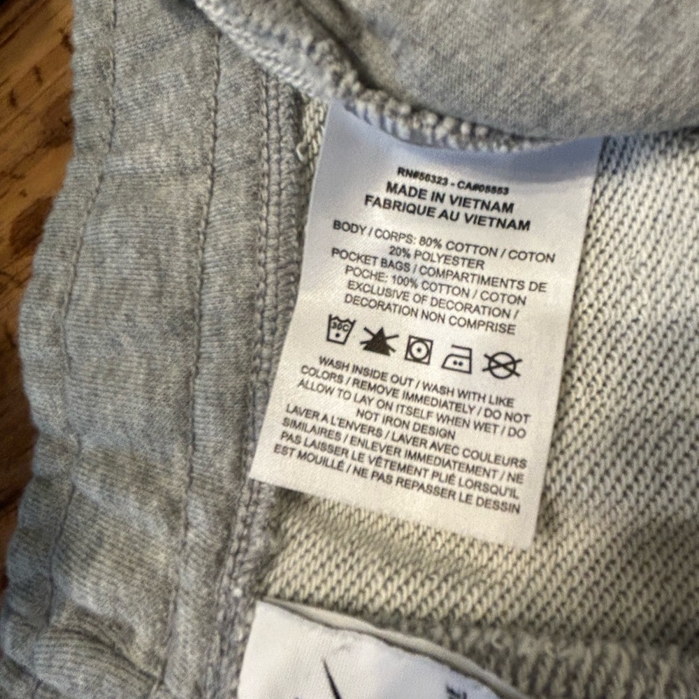 Nike Heather Gray Lounge Shorts - Picture 6 of 6